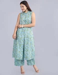 TRENDINGPOINTS Women Kurti Palazzo Set - Buy TRENDINGPOINTS Women Kurti ...