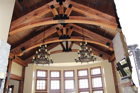 Solid wood wide plank flooring.