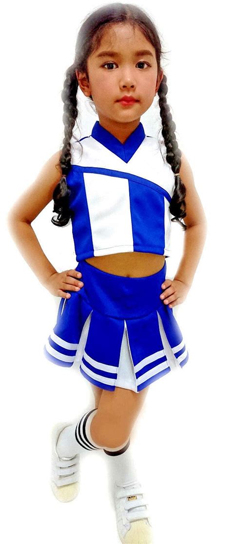 Little Girls' Kids Children Dress Cheerleader Costume Uniform ...
