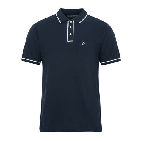 Buy Men Navy Solid Polos Online - 483932 | The Collective