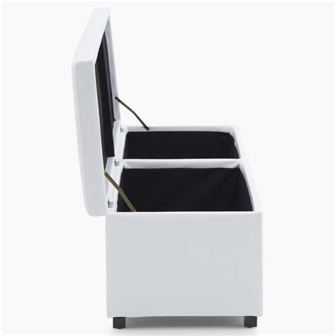 Buy Leather Wave Ottoman from Home Centre at just INR 7950.0