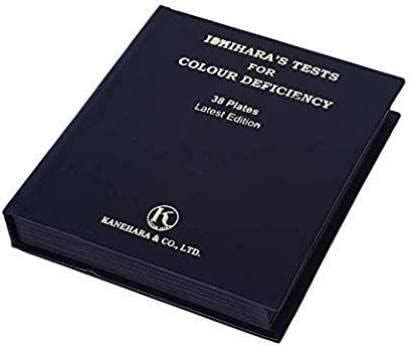 MEDIGUARD Ishihara Test Chart Book for Color Deficiency with Ishihara ...