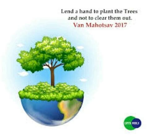 Poster on van mahotsav - Brainly.in