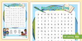World Poetry Day - My Book of Poetry (teacher made) - Twinkl