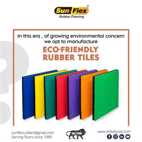 EPDM Rubber Granule Tile - Epdm Rubber Tiles Manufacturer from Ahmedabad