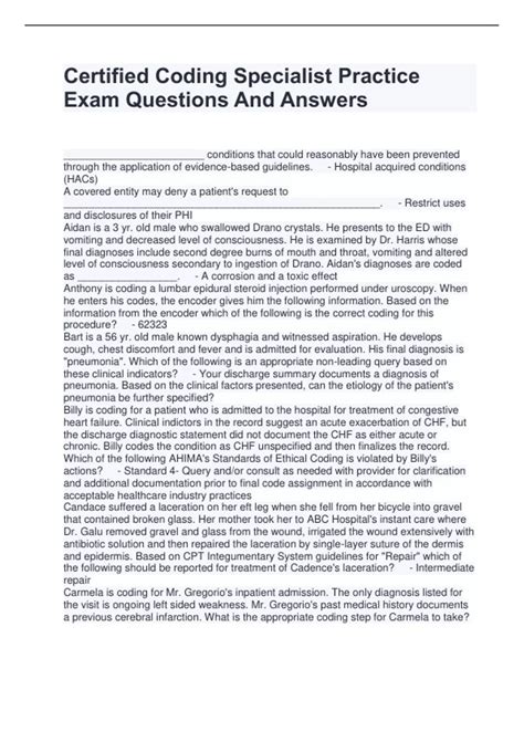 Image result for Certified Coder Exam