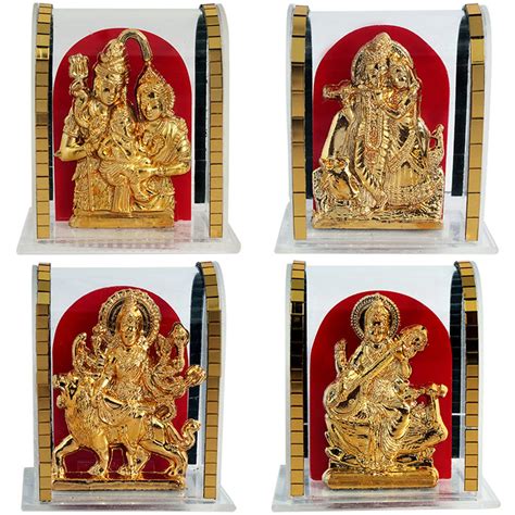 Buy ART N HUB Handcrafted Decorative Lord Shiva Parivar, Maa Durga ...