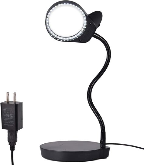 Holulo Magnifying Lamp Magnifying Glass Desktop 3X India | Ubuy