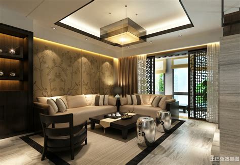 新中式风格客厅图片 – 设计本装修效果图
