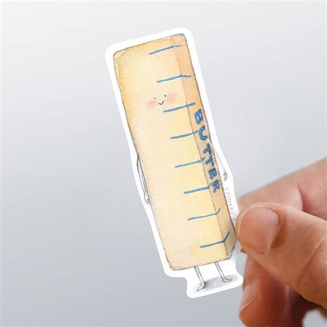 Butter Sticker - E. Frances Paper