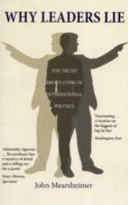 Why Leaders Lie: Buy Why Leaders Lie by Mearsheimer John at Low Price ...