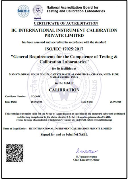 Pressure Calibration Services, Temperature-Humidity Calibration