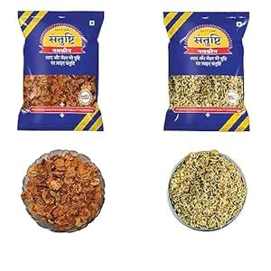 SANTUSHTI NAMKEEN | CHANA JOR & MOONG JOR A Perfect Light Weight Chaat ...