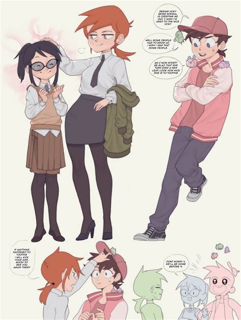 vicky, timmy turner, wanda, cosmo, tootie, and 1 more (the fairly ...