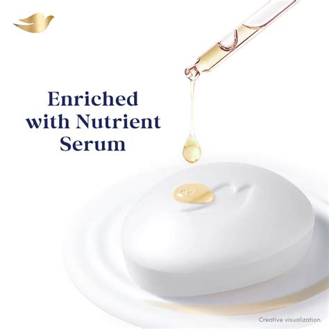 Dove Serum Bar with Nutrient Serum | 375g (125g x 3)