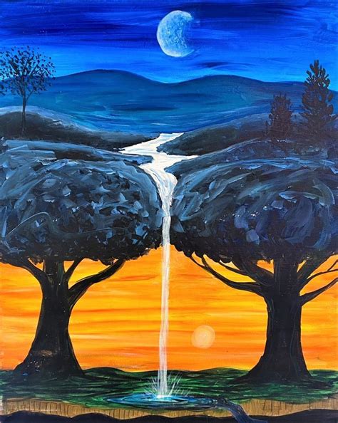 Fantasy Falls, Burlington Paint and Sip Studio, April 28 2023 ...