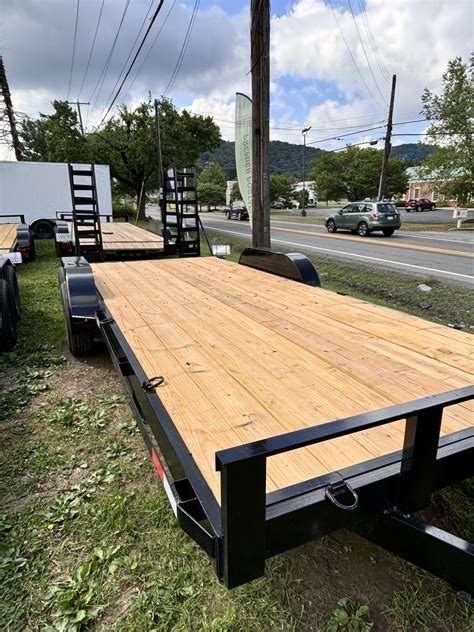 PREMIER NEW 2024 7 X 20 DUAL AXLE EQUIPMENT HAULER | Buildings Plus ...