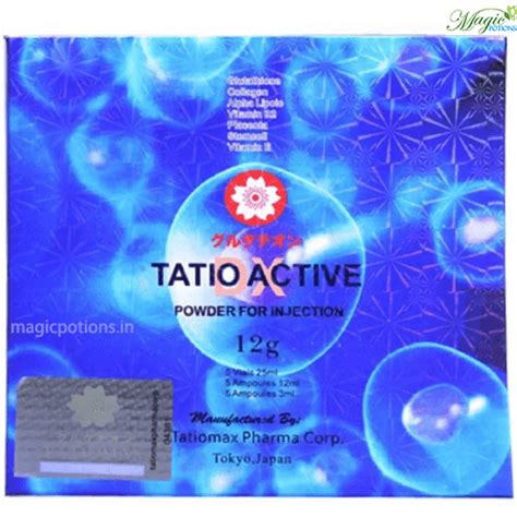 Tatio Active Glutathione Injection in India