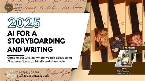 Using AI for Storyboarding and Writing - ethically, Manta Corporate ...