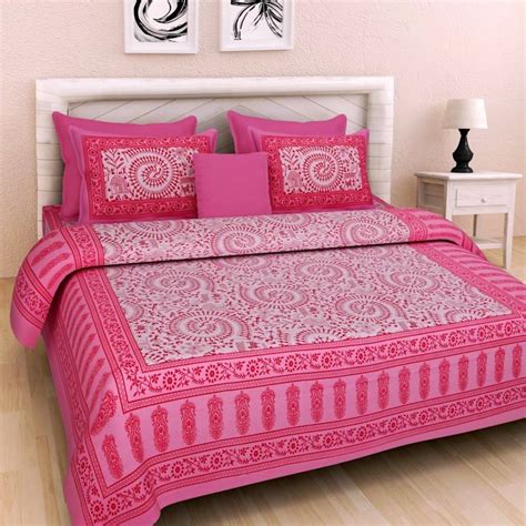FINE THREAD FASHION 151 TC Cotton Double Cartoon Bedsheet - Buy FINE ...