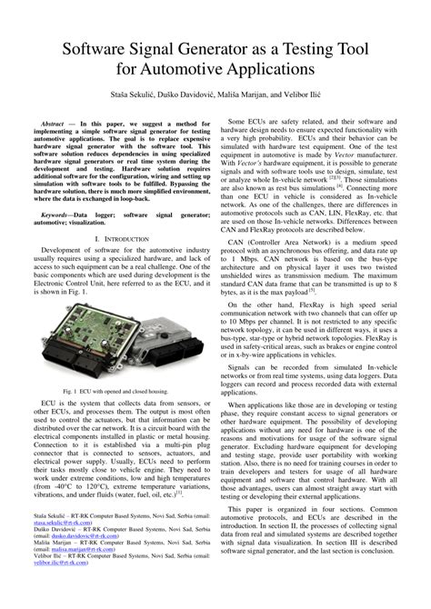 Signal Generator Testing 的图像结果