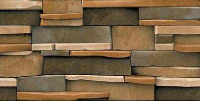 TL 00093 B Organic Brown 2 ft x 1 ft Stacked Stone Punch Finish ...
