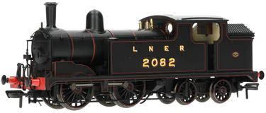 35-253ZSF Bachmann LNER G5 Class 0-4-4T Tank 2082 LNER Lined Black Push ...