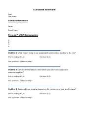 Image result for Problem Interview Templates
