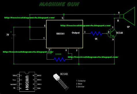 Machine Gun Sound Module to Activate LED 的图像结果
