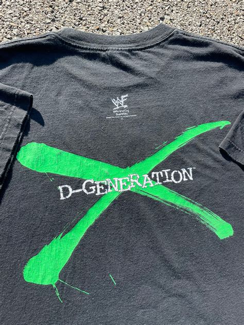 Vintage 1998 WWF DX D-Generation X T-Shirt WWE Attitu… - Gem