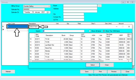 Estimate/Quotation Help Guide