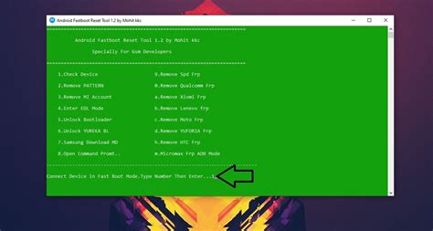 Android Fastboot Reset Tool V1.2 的图像结果