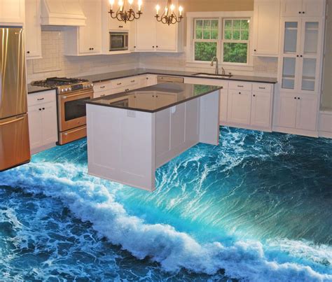 These Incredible 3D Epoxy Floors Will Turn Your Room Into a Beach ...