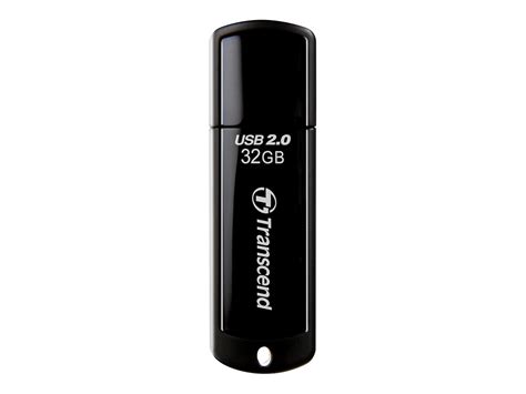 Transcend JetFlash 350 32GB USB 2.0 Flash Drive, 5-year Limited ...