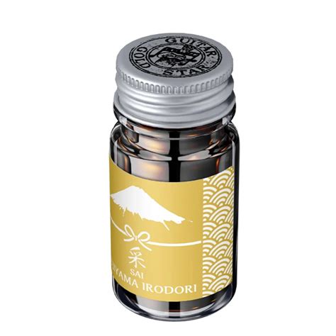 Teranishi Fujiyama Sai Yellow Gold Ink | Ink Bottle Online at Makoba