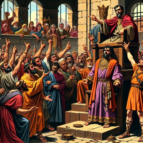 Luke 23:2-25 Artwork | Bible Art