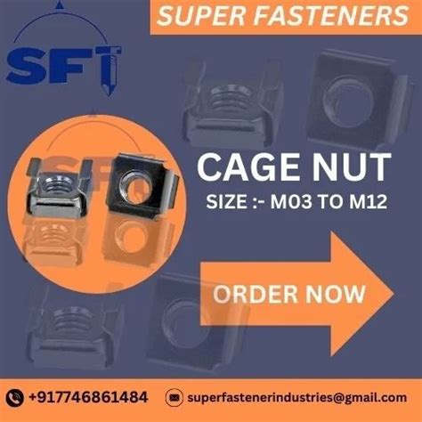 Cage Nut - MS Cage Nut Trader - Wholesaler / Distributor from Ludhiana