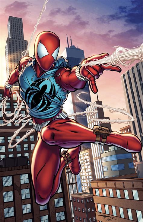 Ben Reilly Scarlet Spider Wallpaper