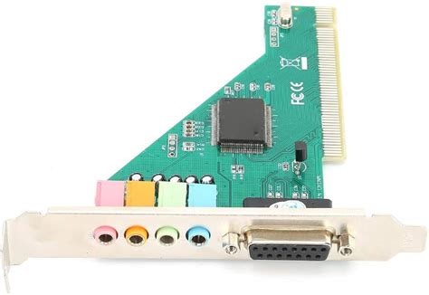 Buy PCI Sound Card, 4.1 Channel Internal Sound Card Desktop PC Stereo ...