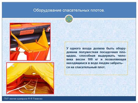 Оборудование и снабжение спасательных шлюпок и плотов. Тема 2.4 ...