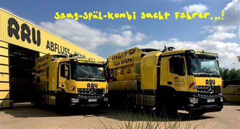 Kraftfahrer Stellenangebot - Chemnitz - RRU Abfluss-, Kanal- und ...