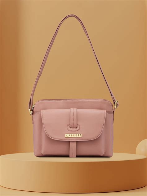 Buy Caprese Sabeera Medium Blush Sling Bag @ 799 | Caprese Bags