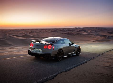 Download wallpaper the dunes, desert, dunes, Nissan, GT-R, Nissan, R35 ...