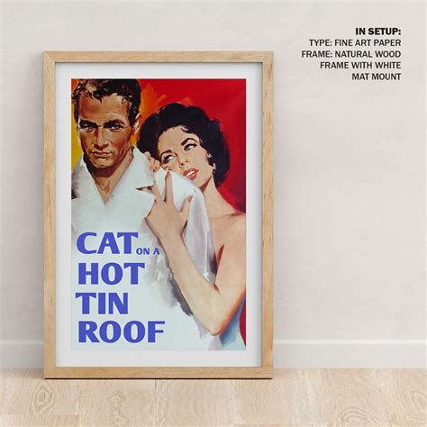 Chat on a hot tin roof Old Movie Poster: Buy Movie Posters Online ...