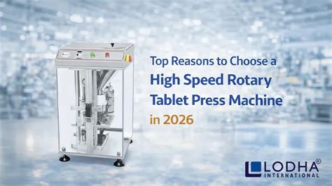 High-Speed Rotary Tablet Press Machine 2026