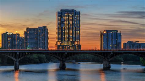 Download wallpaper 3840x2160 building, bridge, architecture, sunset 4k ...