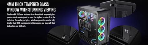 Amazon.in: Buy Thermaltake The Core P6 TG Black Edition transformable ...