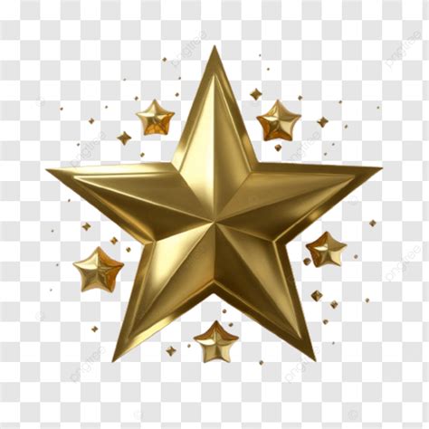 Gold Stars Transparent, Gold, Stars, Transparent PNG Transparent Image ...
