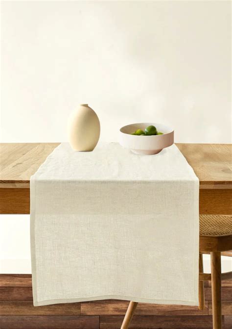 Buy Premium Linen Dining Table Runner Online at Bedlam