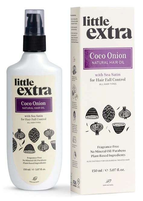 Little Extra Coco Onion Natural Hair Oil